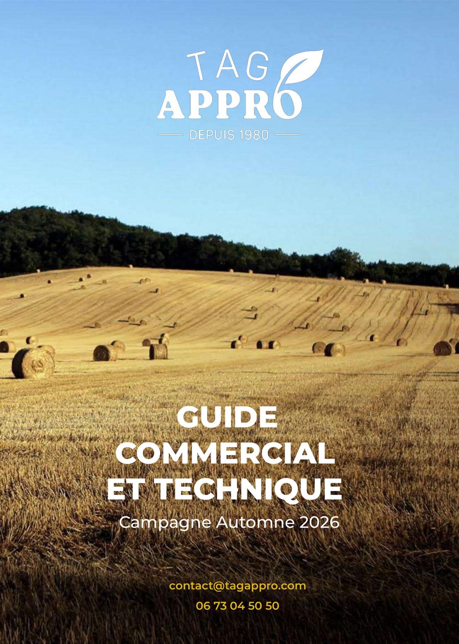 Guide commercial et technique TAG APPRO - Campagne Automne 2026